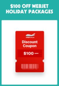 $100 Webjet Travel Coupon - McDonald’s Monopoly Australia 2022 3