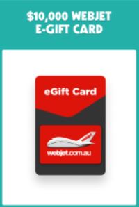 $10,000 Webjet eGift Card - McDonald’s Monopoly Australia 2023 3