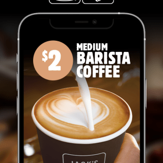 DEAL: Hungry Jack's - $2 Medium Coffee via App (until 28 August 2023) 2