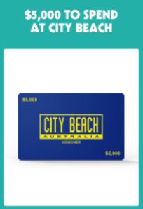 $5000 City Beach Gift Card - McDonald’s Monopoly Australia 2022 3