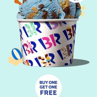 DEAL: Baskin Robbins - Buy One Get One Free Beach Day 1 Scoop Waffle Cone for Club 31 Members 5