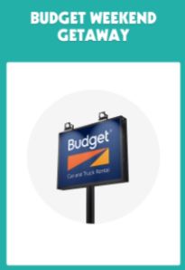 Budget Weekend Getaway - Car Hire + $1,000 - McDonald’s Monopoly Australia 2022 3