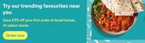 DEAL: DoorDash - 25% off Selected Local Restaurants with $35+ Spend (until 28 August 2022) 5 DEAL: DoorDash - 25% off Selected Local Restaurants with $35+ Spend (until 28 August 2022) 5