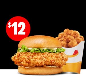 DEAL: Hungry Jack's 5 for $5.95 Brekky Super Stunner (Toastie, 2 Hash Browns, 4 Pikelets, Coffee) 9
