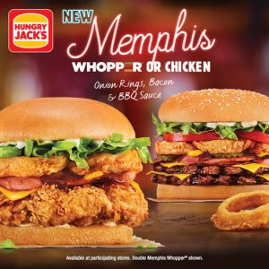 NEWS: Hungry Jack's Memphis Whopper & Memphis Chicken 1