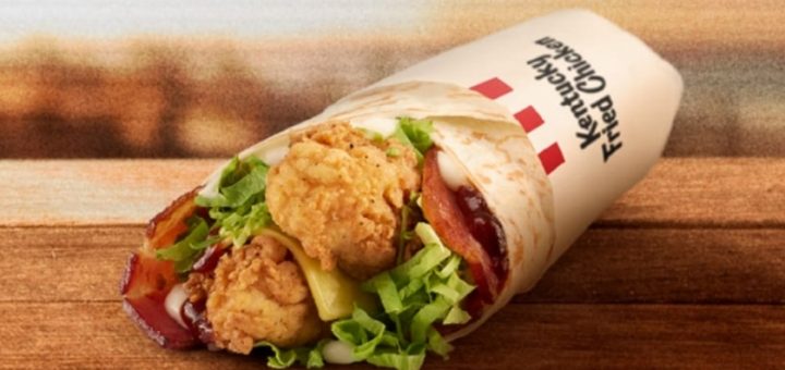NEWS: KFC $7.95 BBQ Bacon & Cheese Twister (App Secret Menu) 4