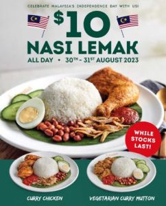 DEAL: PappaRich - $10 Nasi Lemak Dine-In (30-31 August 2023) 4