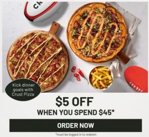 DEAL: Crust - $5 off with $45+ Spend (until 18 September 2022) 3
