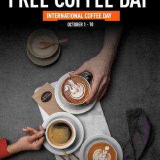 DEAL: Soul Origin - Free Coffee for International Coffee Day (1-10 October 2022) 2