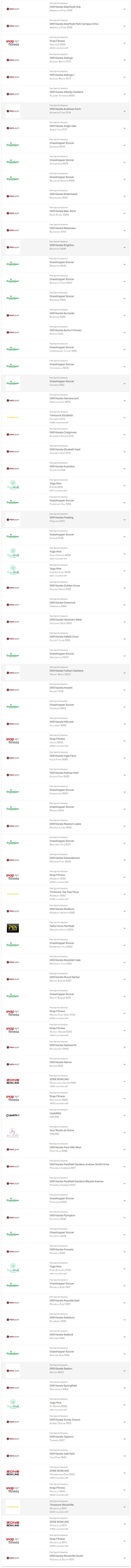 Free Sports Session - SA Locations - McDonald’s Monopoly Australia 2024 2