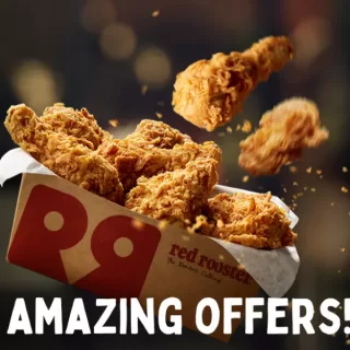 DEAL: Red Rooster Latest Vouchers - $12.50 Satisfryer, $11.90 Reds Burger Box, $27.80 Fried Pack, $28.70 Burger Pack & More 7