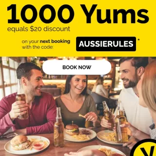 DEAL: TheFork - 1000 Yums ($20-$25 Value) with Booking until 20 September 2022 8