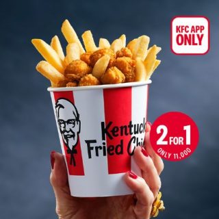 DEAL: KFC 2 For 1 Popcorn Chicken Go Buckets via App (1pm AEDT 23 October 2022) 4