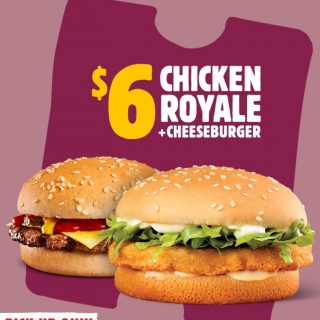 DEAL: Hungry Jack's - $6 Chicken Royale and Cheeseburger via App (until 19 June 2023) 8