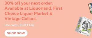 DEAL: DoorDash - 30% off Liquorland, First Choice Liquor Market & Vintage Cellars (until 30 October 2022) 8