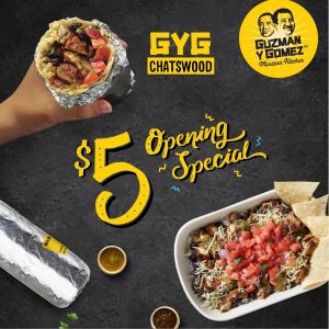 DEAL: Guzman Y Gomez Orange NSW - $5 Burrito or Burrito Bowl (15 December 2022) 3
