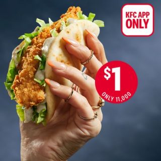 DEAL: KFC $1 Slider via App (1pm AEDT 27 October 2022) 6