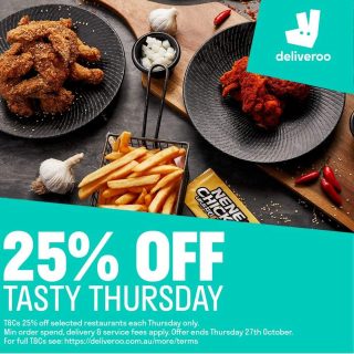 DEAL: Nene Chicken - 25% off on Thursdays via Deliveroo (until 27 October 2022) 5