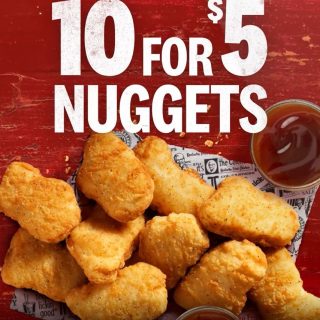 DEAL: KFC - 10 Nuggets for $5 (Western District VIC Only) 2