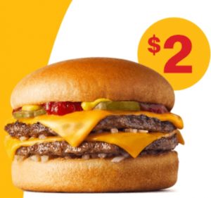 DEAL: McDonald’s - $2 Double Cheeseburger on 8 November 2022 (30 Days 30 Deals) 3
