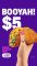 DEAL: Taco Bell - $5 Naked Chicken Taco 10