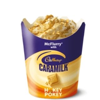 NEWS: McDonald's McFlurry with Cadbury Caramilk Hokey Pokey 10
