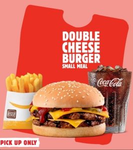 DEAL: Hungry Jack's - $6 Double Cheeseburger Small Meal via App (until 16 January 2023) 3
