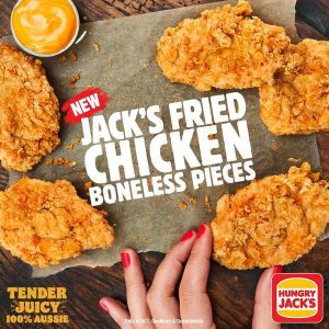 NEWS: Hungry Jack's Jack's Fried Chicken Boneless Pieces Launches Nationwide 3