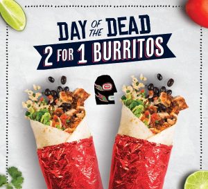 DEAL: Mad Mex - 2 for 1 Burritos or Naked Burritos for Mad Mex Members (2 November 2022) 4