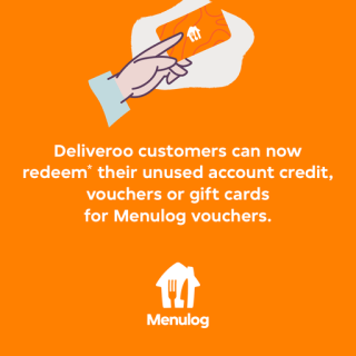 DEAL: Menulog - Redeem Unused Deliveroo Credit, Vouchers & Gift Cards (Up to $75) 1