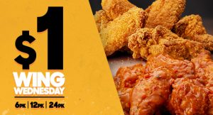 DEAL: Pizza Hut - $1 Wing Wednesday (8 March 2023) 3