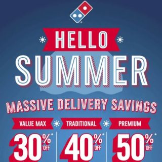 DEAL: Domino's - 50% off Premium Pizzas, 40% off Traditional, 30% off Value Max Delivered via App (4 December 2022) 2