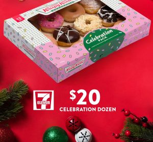 DEAL: 7-Eleven - $20 Krispy Kreme Celebration Dozen (24 February 2023) 3