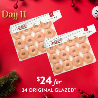 DEAL: Krispy Kreme - 24 Original Glazed Doughnuts for $24 (15 December 2022) 6