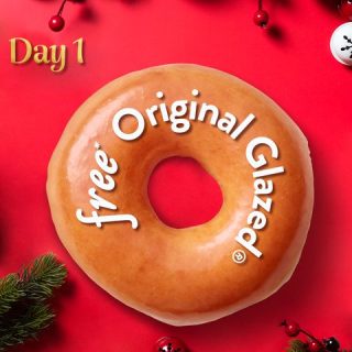 DEAL: Krispy Kreme - Free Original Glazed Doughnut with Any Purchase (5 December 2022) 6