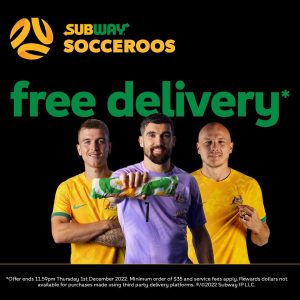 DEAL: Subway - Free Delivery with $35 Spend via Uber Eats (1 December 2022) 11 DEAL: Subway - Free Delivery with $35 Spend via Uber Eats (1 December 2022) 2