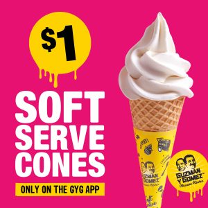 DEAL: Guzman Y Gomez - $1 Soft Serve Cone via App (until 21 January 2024) 3
