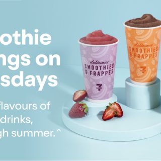 DEAL: 7-Eleven - $3 Smoothies & Frappes on Thursdays (until 30 January 2023) 10