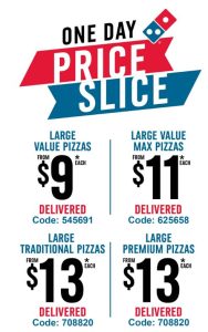 DEAL: Domino's - $9 Value + $11 Value Max + $13 Traditional or Premium Pizzas Delivered via App (12 January 2023) 3
