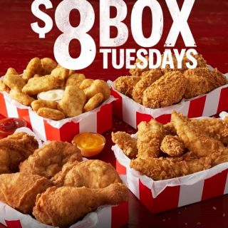 DEAL: KFC - $8 Box Tuesdays (Newcastle Only) 1