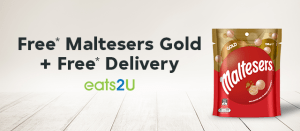 DEAL: Menulog - Free Maltesers Gold with M&Ms, Pods or Maltesers Purchase & Free Delivery at Eats 2 U with $25+ Spend (until 14 February 2023) 8