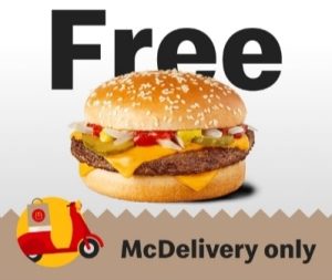 DEAL: McDonald's - Free Quarter Pounder with $30+ Spend with McDelivery via MyMacca's App (until 11 June 2023) 32