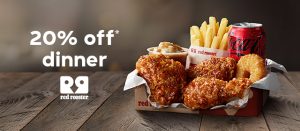 DEAL: Red Rooster - 20% off with $30+ Spend Between 4pm-9:30pm via Menulog (until 26 March 2023) 8