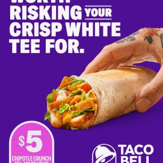 DEAL: Taco Bell - $5 Chipotle Crunch Burrito 7