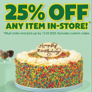 DEAL: The Cheesecake Shop - 25% off Any Item in-Store Excluding Custom Cakes (until 25 June 2023) 3