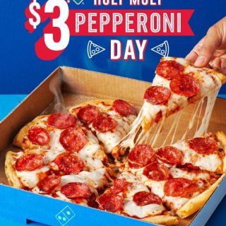 DEAL: Domino's - $3 Large Pepperoni, $6 Value Max, $7 Traditional, $9 Premium Pickup at Selected Stores (18 March 2023) 3
