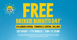 DEAL: Guzman Y Gomez - Free Brekkie Burrito & Bowls & Coffee at Domain Central, Townsville Central & Willows QLD Stores (7-10:30am 11 March 2023) 25