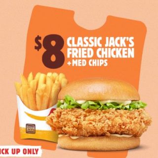 DEAL: Hungry Jack's - $8 Jack's Fried Chicken & Medium Chips via App (until 10 April 2023) 1