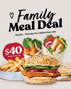 DEAL: Schnitz - $40 Family Meal Deal on Mondays to Thursdays from 5pm 6
