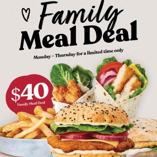 DEAL: Schnitz - $40 Family Meal Deal on Mondays to Thursdays from 5pm 6